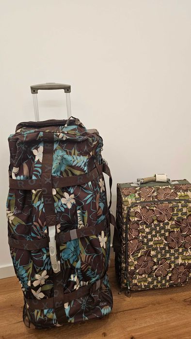 Mala com Rodas Extra Grande de Longo Curso 105L Roxy