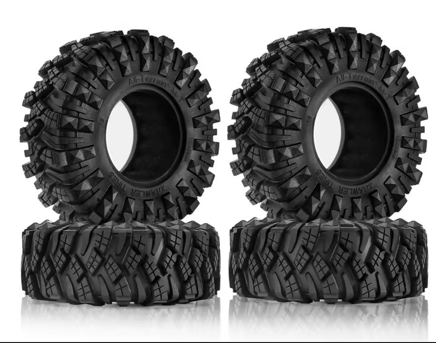 1.9" 110x38mm 4 opony do modelu rc 1:10 TRX SCX MST FMS AMEWI YIKONG