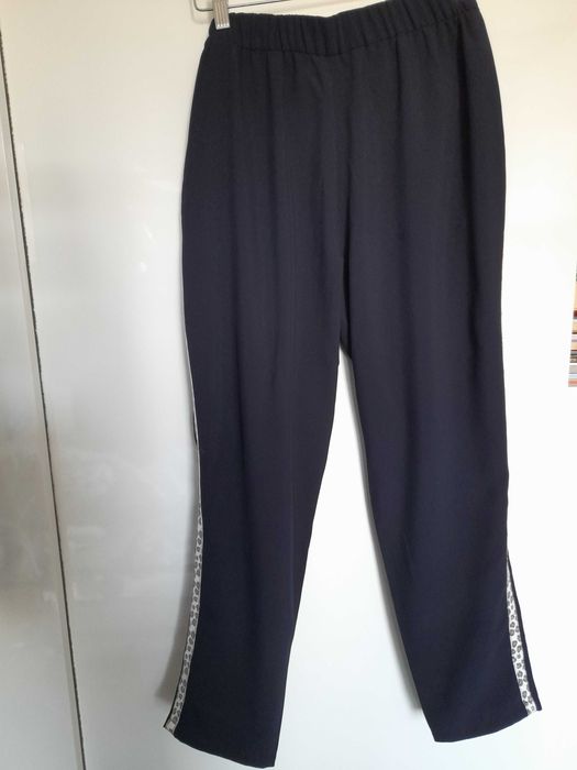 Granatowe spodnie Reserved r. 38