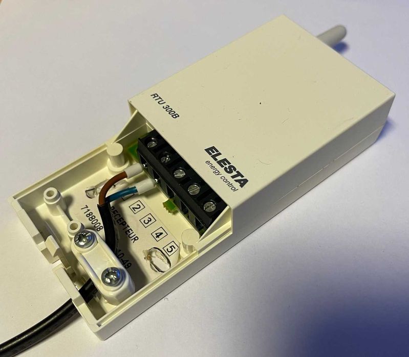 Cronotermostato Rádio c/ Receptor Elesta RTU300B