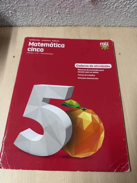 Cadernos de actividades 5° Ano (Fichas)