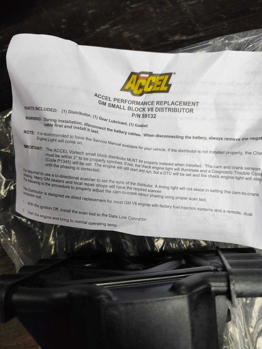 Chevrolet Gmc Cadillac zestaw zapłonowy Accel do silników Vortec nowy