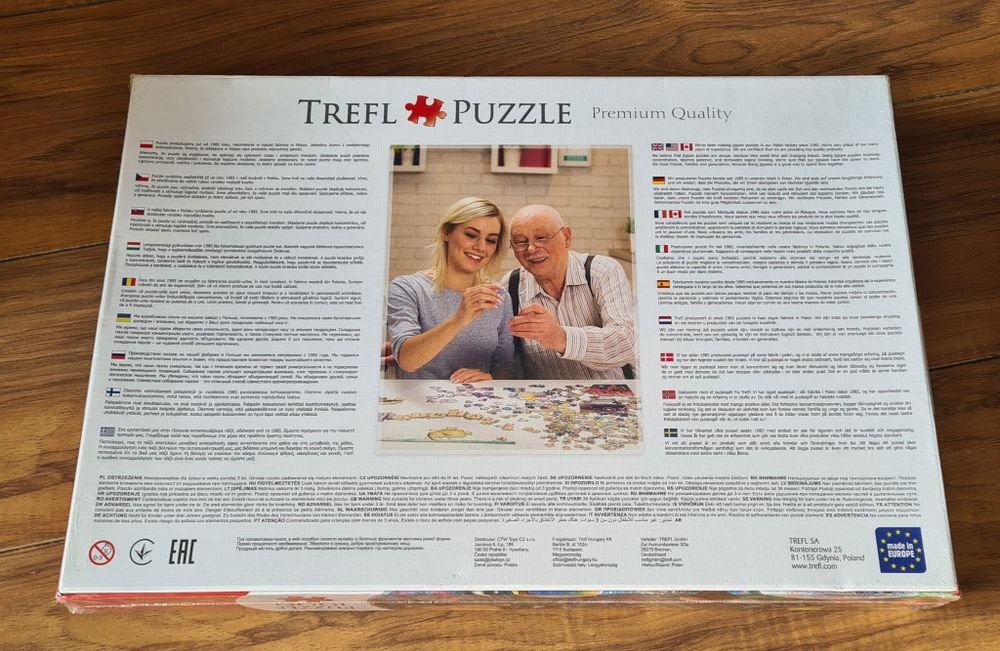 Puzzle Trefl 1000 elementów - NOWE!