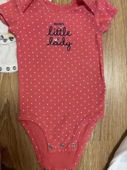 Набір боді на літо 6-9 міс/74 см Carter’s/Next бодіки 3 шт