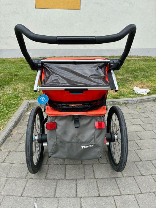 Przyczepka rowerowa thule chariot cross 1osobowa z zestawem do biegania