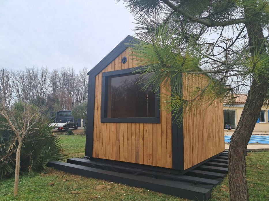 Sauna typu "Stodoła" ocieplona