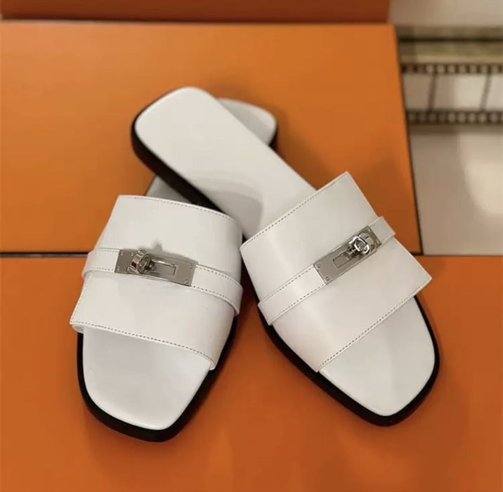 Тапочки в стилі Hermes, розмір 37-38