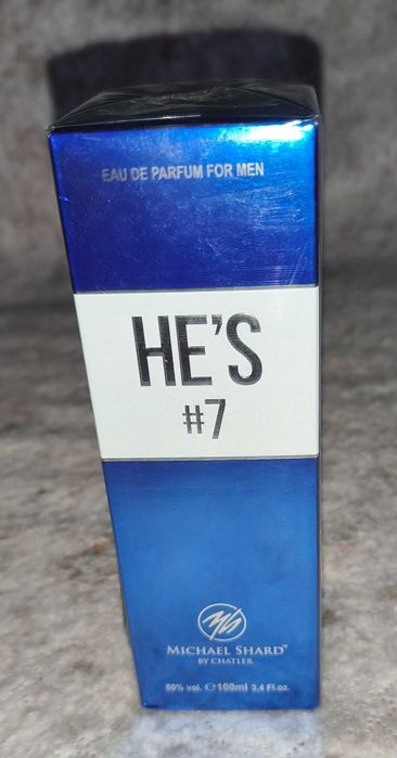 Woda perfumowana dla mężczyzn #7 Michael Shard