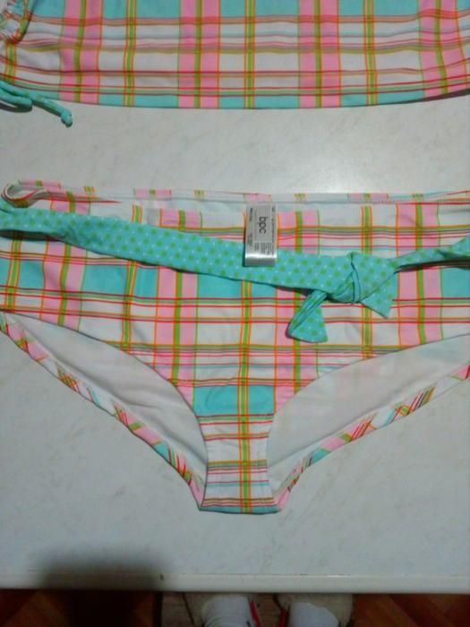 Strój kąpielowy,opalacz,tankini top 46(90E),figi 46.