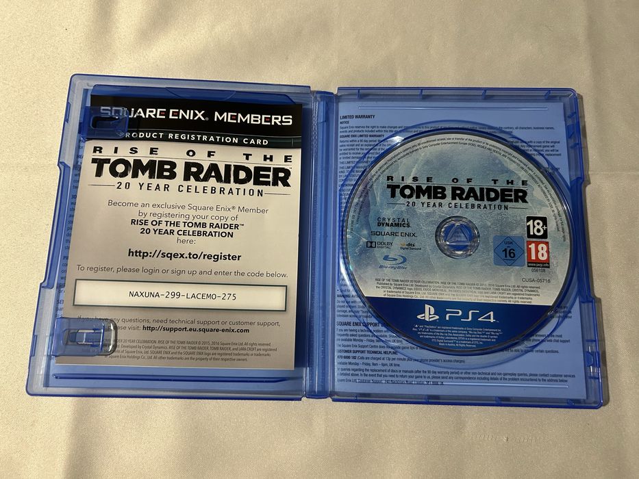 Jogo Tomb Raider para ps4