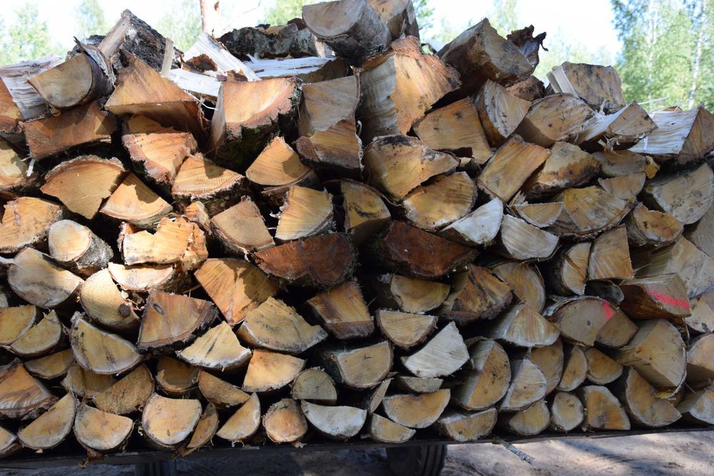 Drewno opałowe, kominkowe