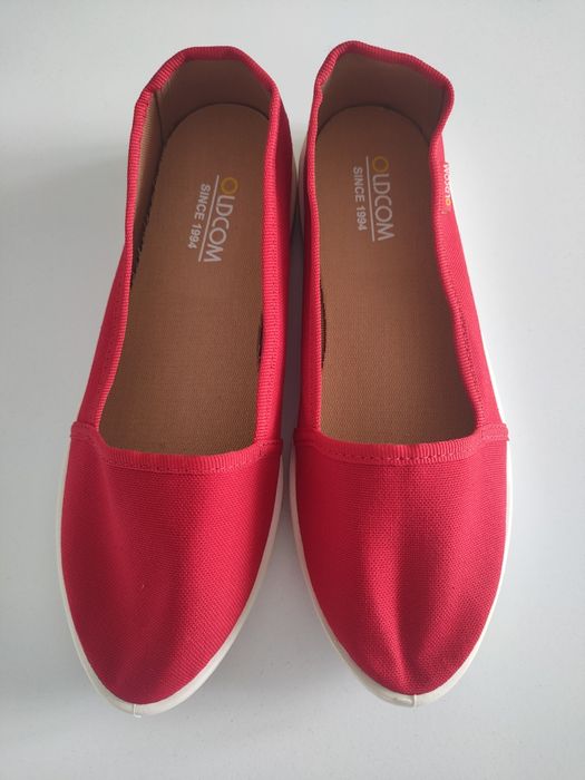 Сліпони ескадрильї  Oldkom Canvas червоні OLDCOM