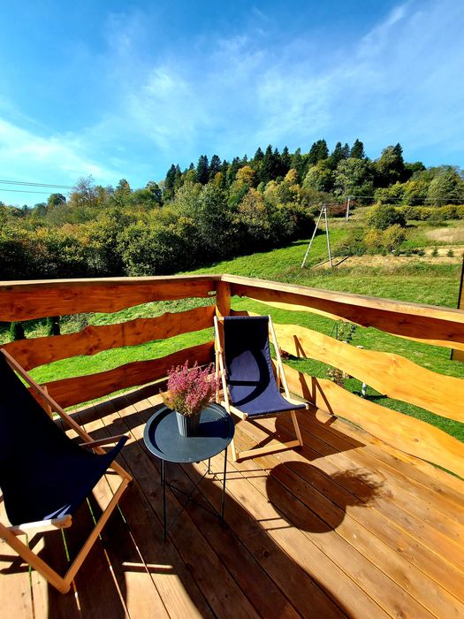 Domek dom do wynajecia Solina tyrolka  Wańkowa Bieszczady jacuzzi bania