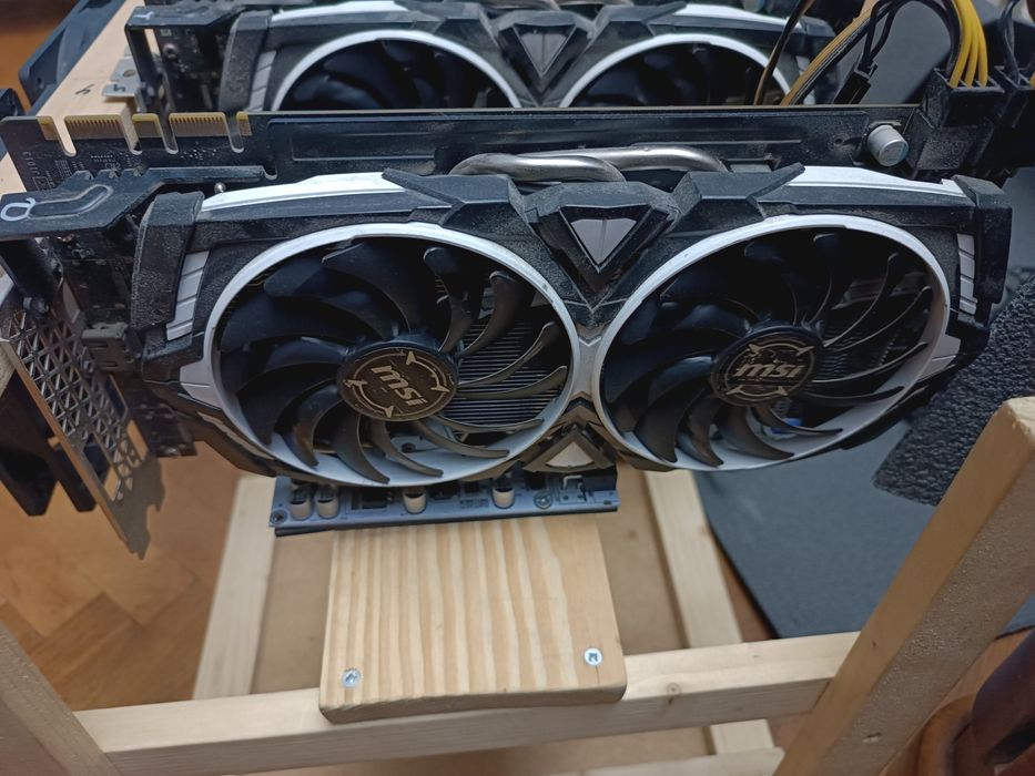 Майнинг ферма 6карт p104-100 8gb 1080ti