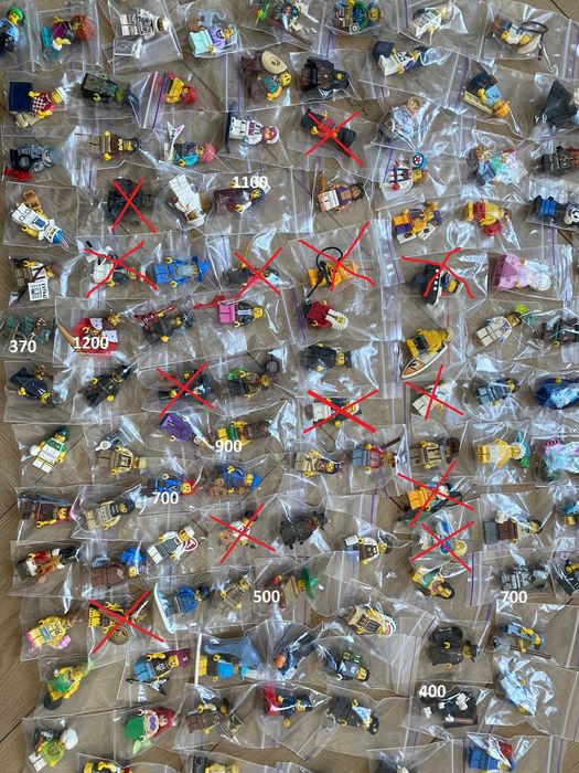 Lego minifigures series мініфігурки