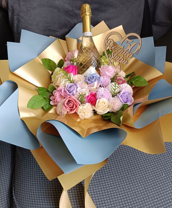 Bukiety z kwiatów mydlanych i nie tylko