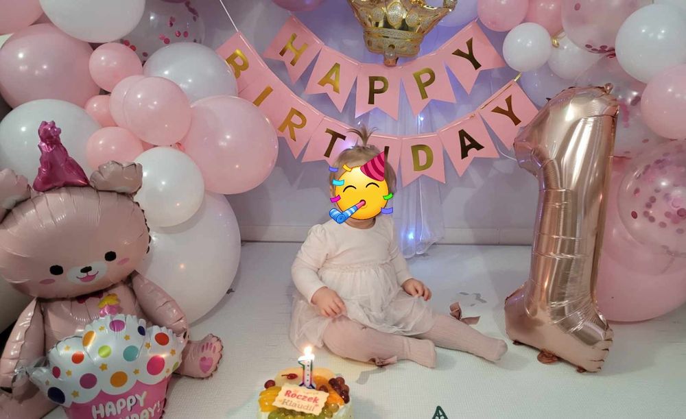 Sukienka body pudrowy roz H&M 74/80