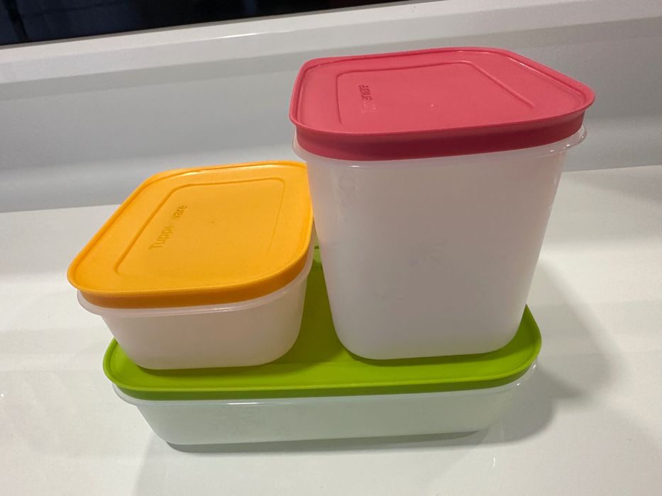 3 Caixas de Congelação Tupperware