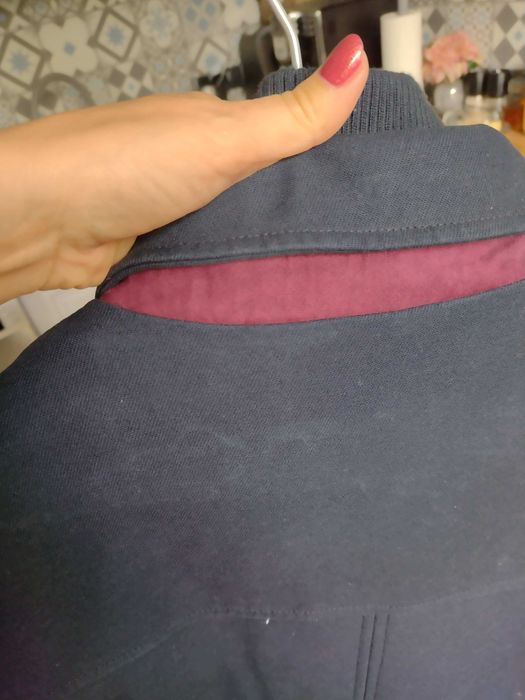 Płaszcz męski granatowy jesienno-zimowy Medicine