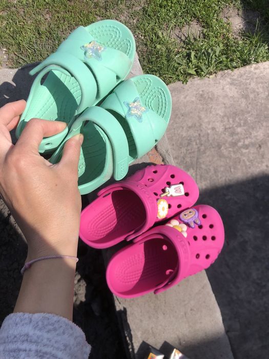 Crocs c9 босоніжки 26 розмір шльопки