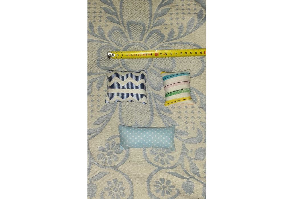 Mini almofadas com catnip para gatos