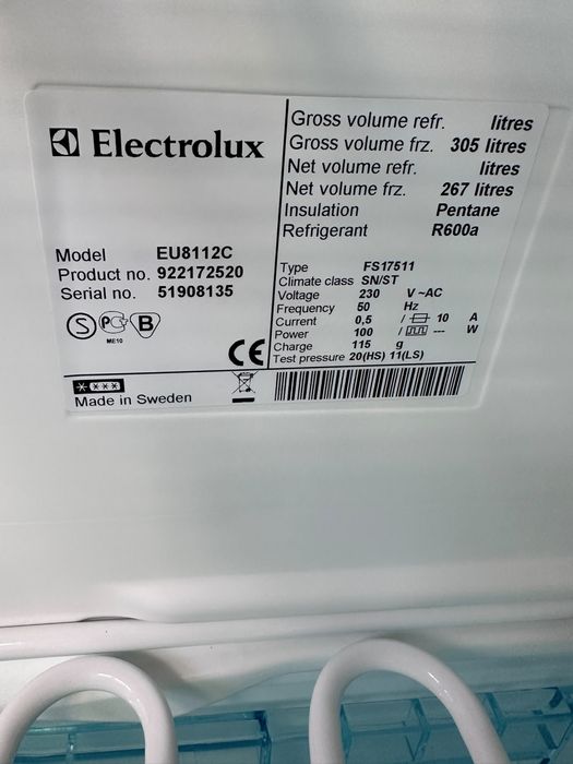 Zamrażarka szufladowa Electrolux  175 cm F-vat