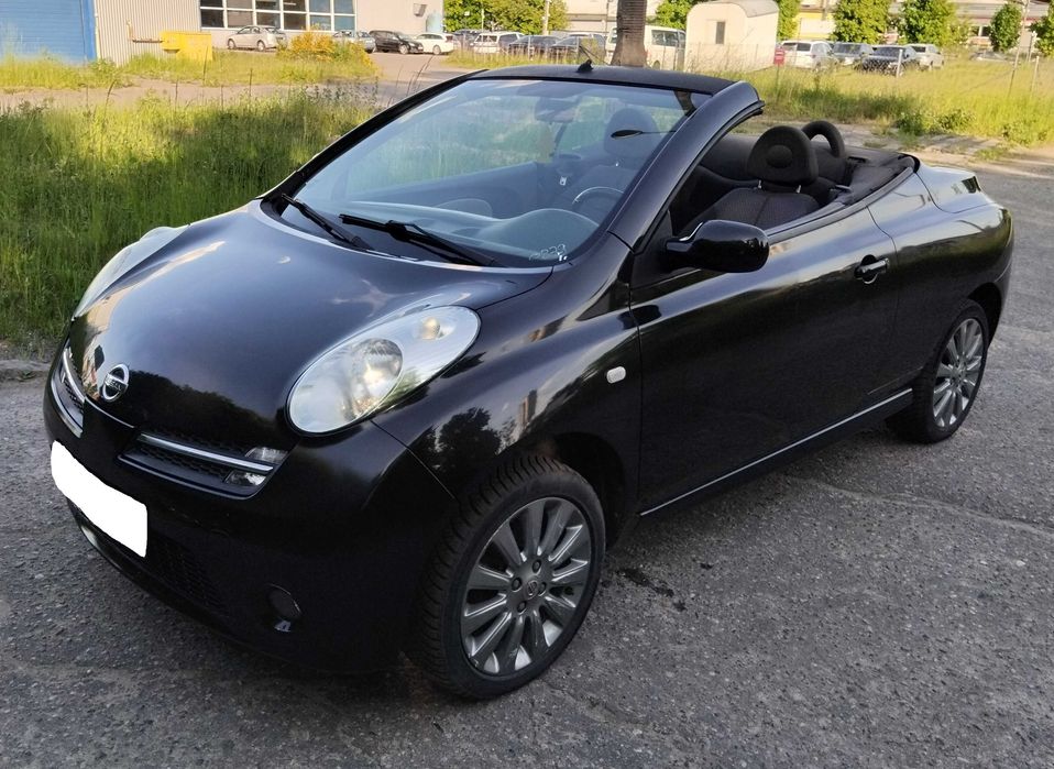 Nissan Micra Lift 1,4 Benzyna Cabrio Z Panoramicznym Sztywnym Dachem Klima