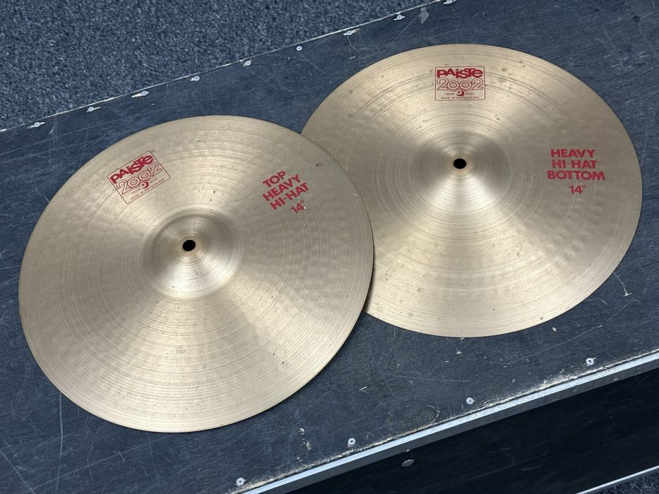 ++ PAISTE 2002 Heavy Hi-Hat 14 - Talerze PERKUSJA ++