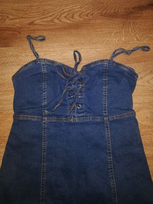 Sukienka mini jeansowa r.M 38