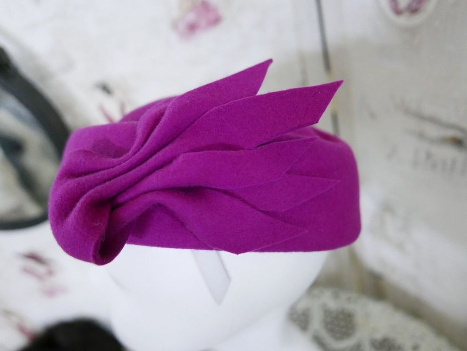 Toczki filcowe damskie 100% wełna