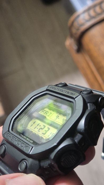 Casio G-SHOCK GX-56 BB pozytywny wyświetlacz dokumenty  tough solar  KING