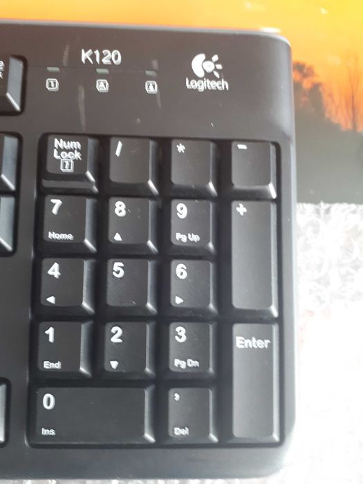 Нова Клавіатура Logitech K120 USB UKR Black дротова ціна лише 175 грн.