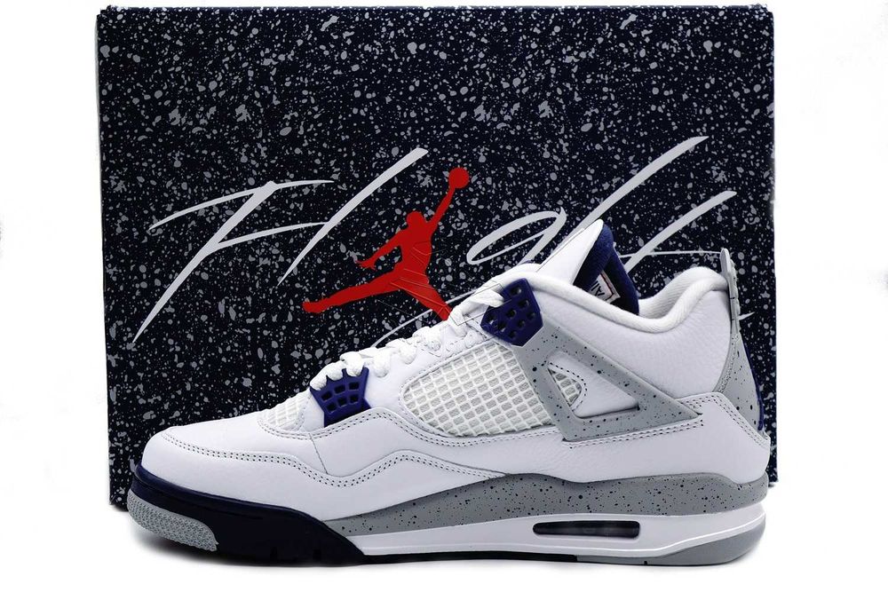 Nike AIR JORDAN 4 Midnight Navy – Buty | DH6927–140