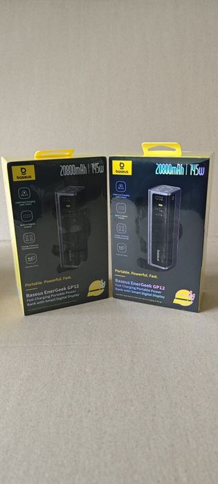 Baseus Power Bank 145W 20800mAh PD 100W Швидка зарядка для ноутбука