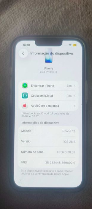 Telemóvel iPhone 13
