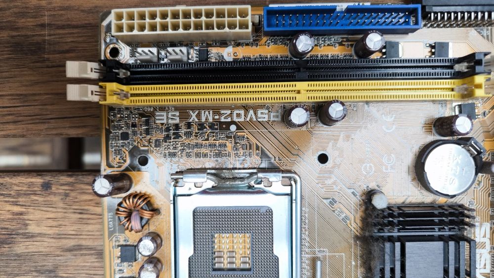 Motherboard Asus P5VD2-MX SE placa mãe main board