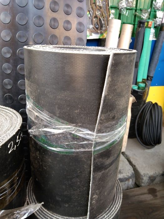 Шкребок гумовий, армований, на отвал, для ковшей на снігоприбиральні