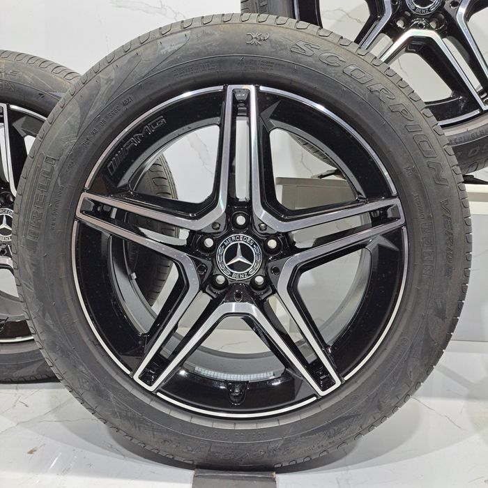 Jantes 19" originais Mercedes AMG GLC Coupé C253 com pneus 5x112
