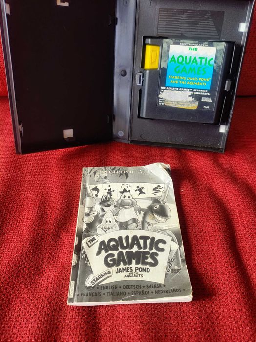 SEGA Megadrive The Aquatic Games starring James Pond and The Aquabats