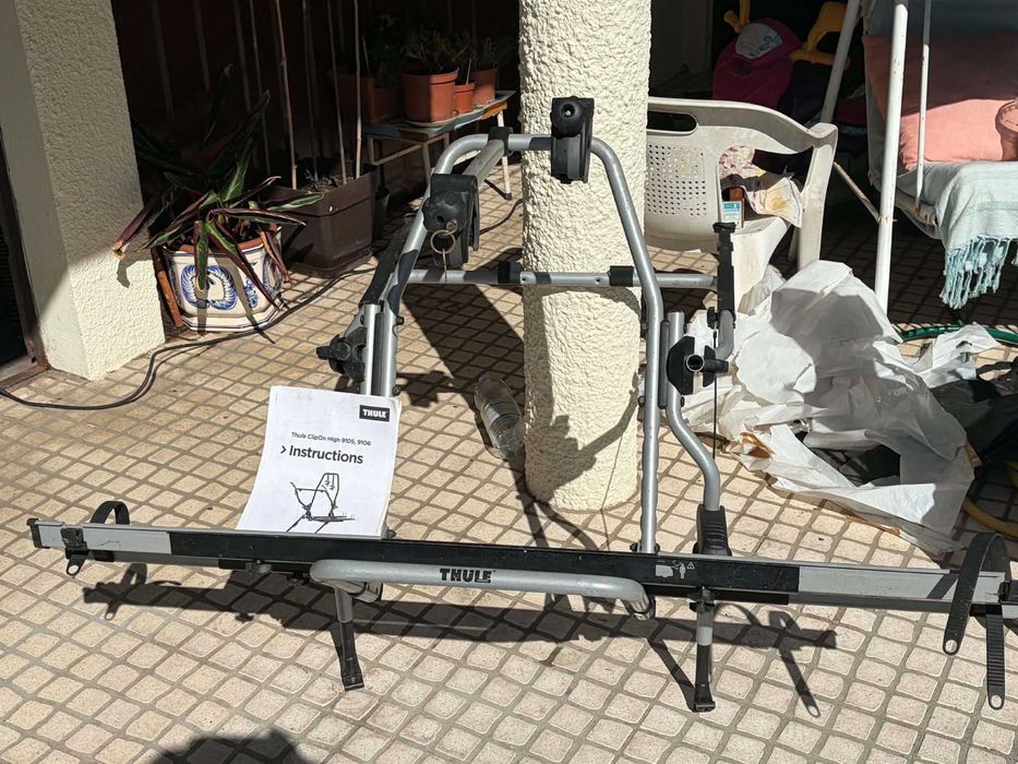 Porta bicicletas e grade de tejadilho