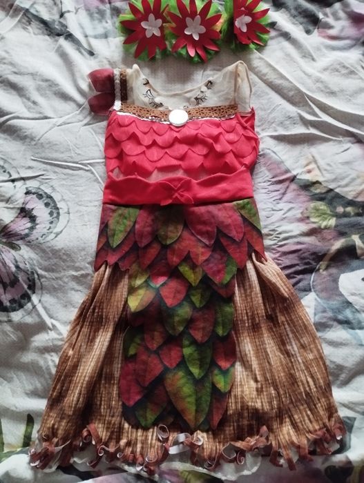 Платье моана ваяна на 4-5-6 лет років