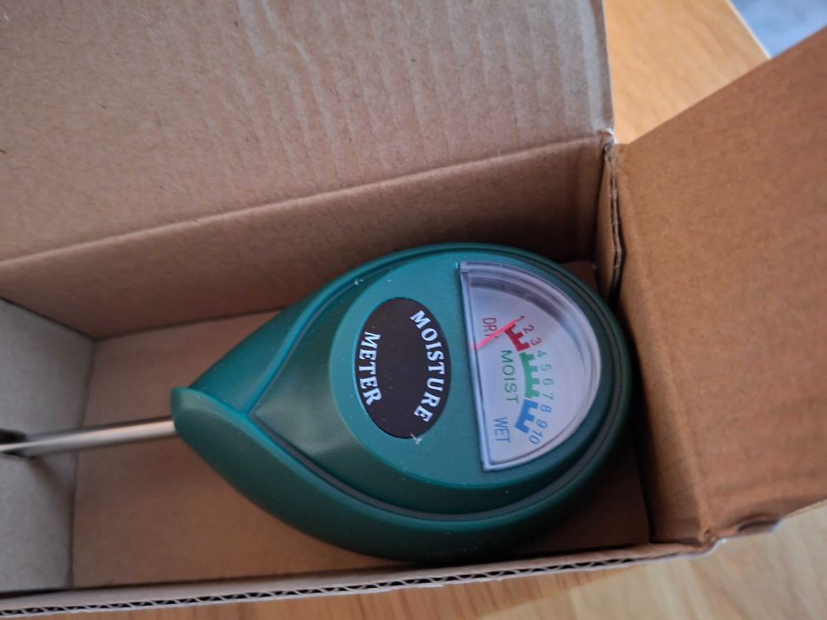 Miernik wilgotności gleby Xlux – długa sonda 40 cm, bez baterii