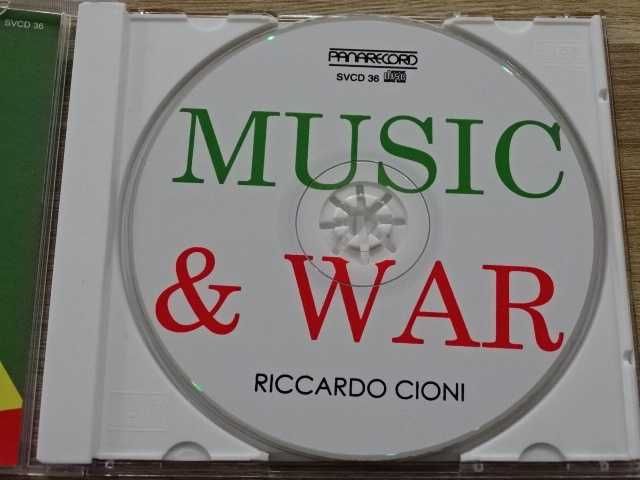 Riccardo Cioni - Music & War (CD) 1986 Italo disco