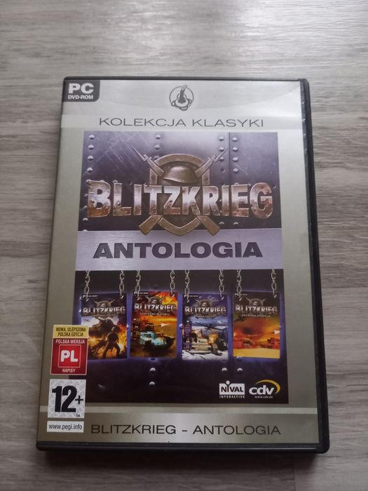 Blitzkrieg antologia pc dvd kolekcja klasyki.