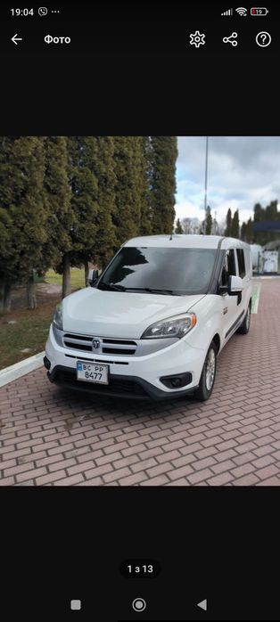 Ram promaster city Fiat doblo 263