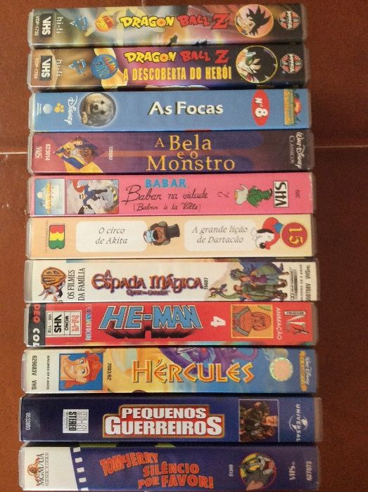 Cassetes VHS / Filmes / Clássicos Infantis