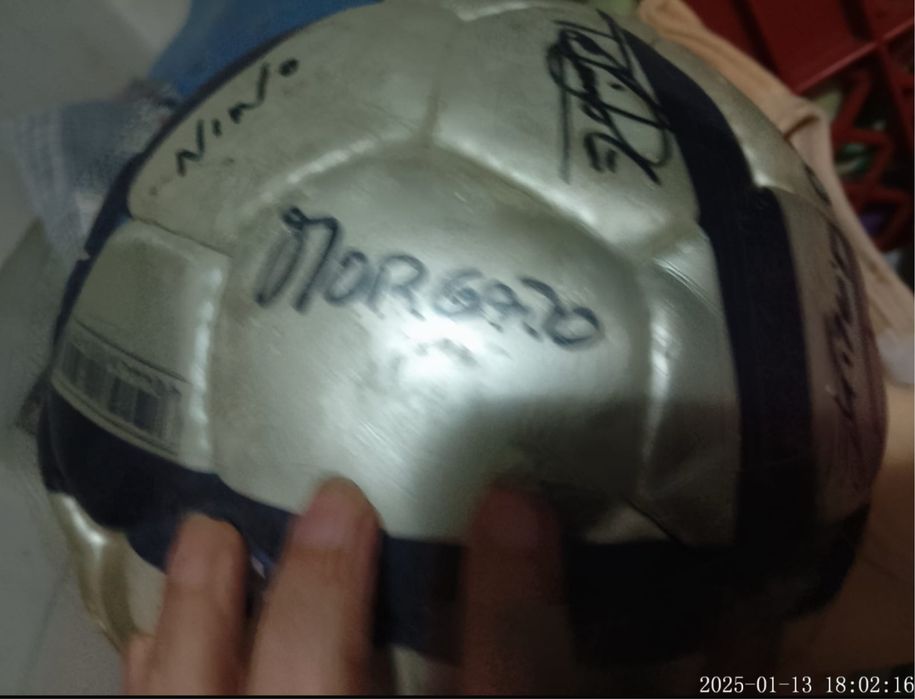 Bola Euro 2004 Assinada Adidas