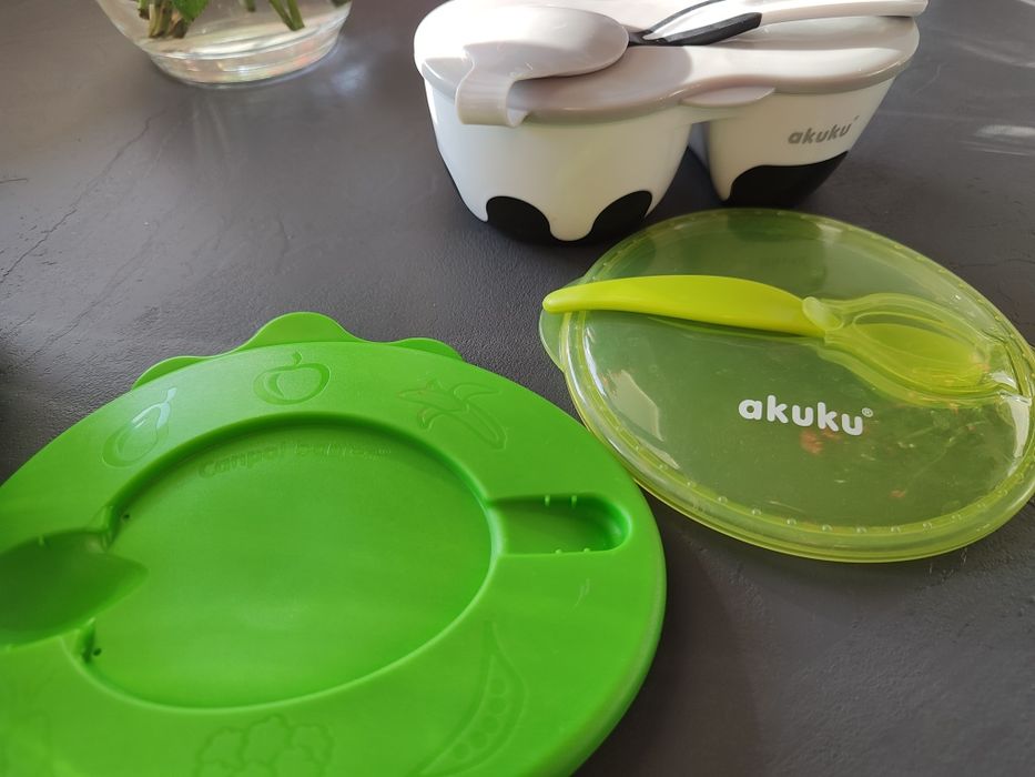 Sprzedam zestaw naczyń dla niemowlaka