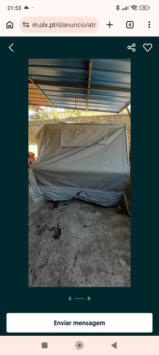 Vendo atrelado tenda
