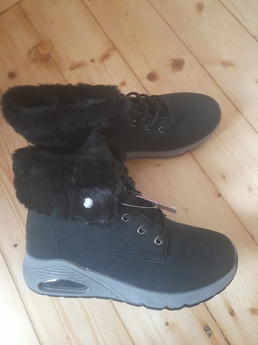 Botki z futerkiem rozmiar 39